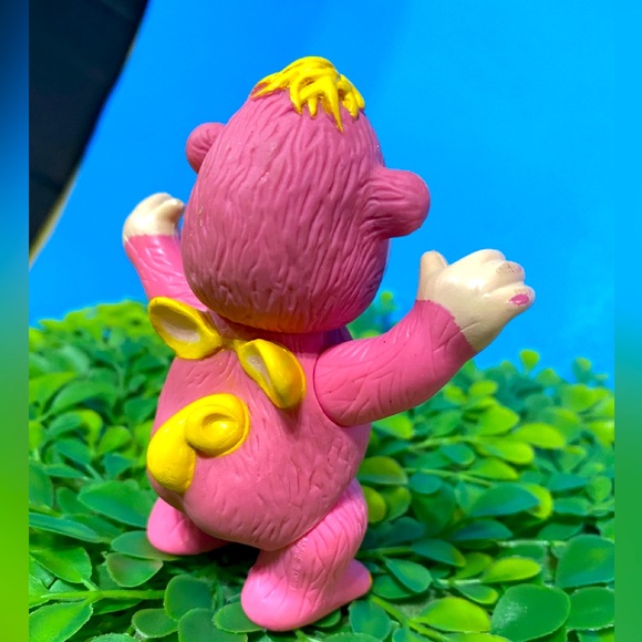 WALT DISNEY VTG 1985 WUZZLES RHINOKEY PINK & YELLOW PVC FIGURE LIMBS & HEAD MOVE - Picture 11 of 13